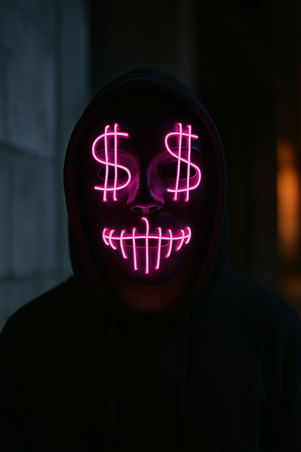 Dollar Sign Party Mask