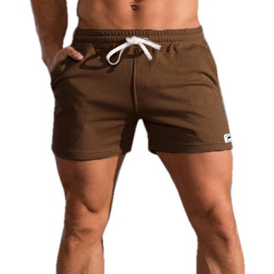 Waghaw 5inch Mens Shorts Cotton 5 Inch Inseam Shorts Men Cotton Shorts for Men Shorts Athletic Mens Sweat Shorts Mens Shorts 5 Inch Mens Tennis Shorts 5 Inch Inseam（CoffeeM）