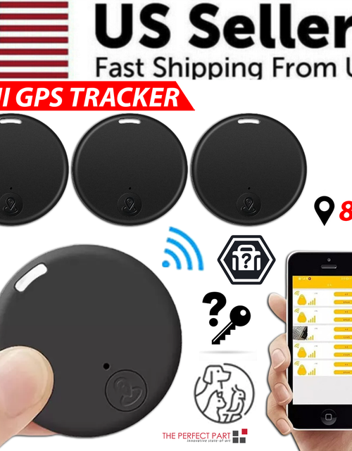 Load image into Gallery viewer, Bluetooth Mini GPS Tracking Air Key Tag Child Pet Finder Tracker Location Device

