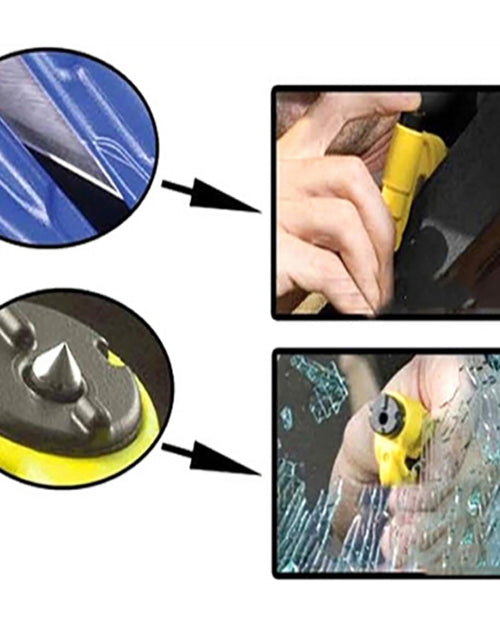 Load image into Gallery viewer, Mini Car Window Breaker Keychain
