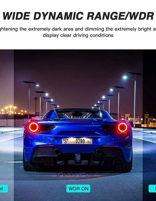 Load image into Gallery viewer, HD 1080P Car Dual Lens Dash Cam 4" DVR Recorder Front &amp; Rear Camera Night Vision
