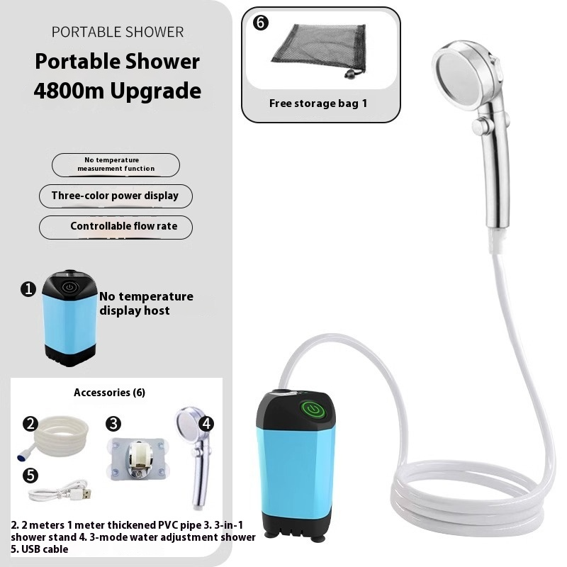 Ducha exterior portátil