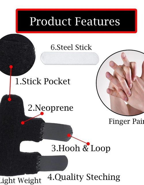 Load image into Gallery viewer, Adjustable Trigger Finger Splint Straightener Corrector Brace Support Protector

