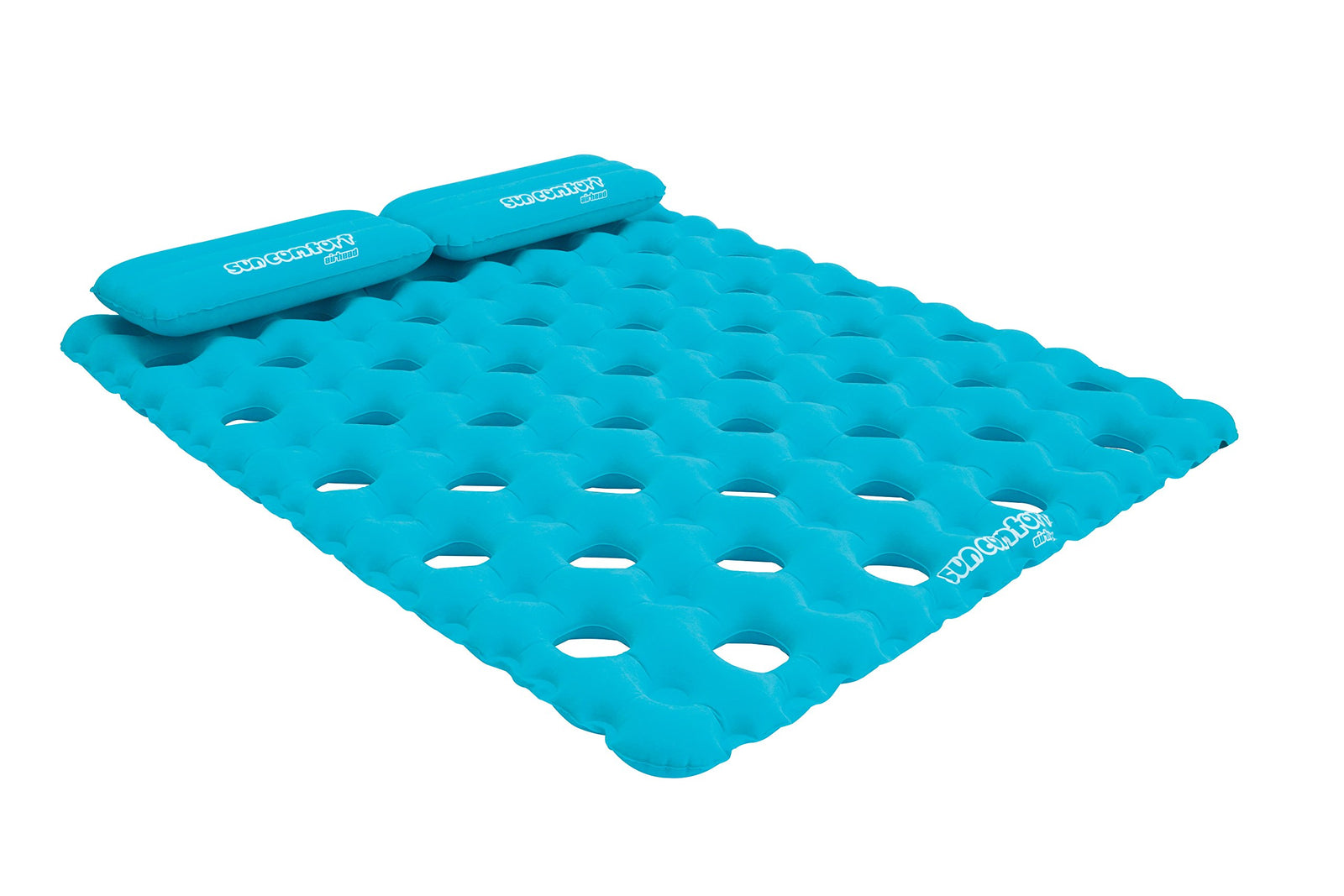 Airhead SUN COMFORT COOL SUEDE Double Pool Mattress Sapphire (AHSC-018)