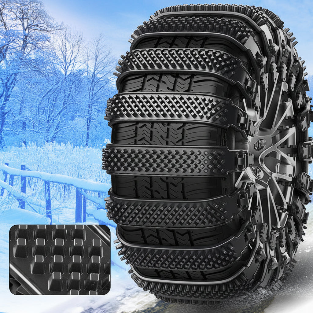 Thick Anti-Skid Tire Chains