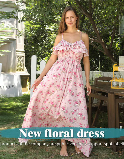 Load image into Gallery viewer, Women&#39;s Fashion Simple Printed Dresses
