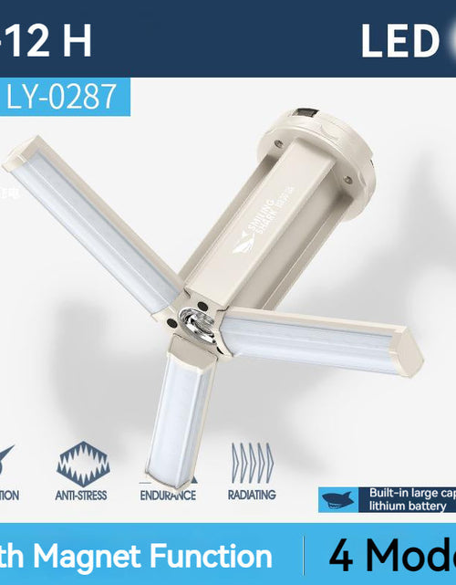 Load image into Gallery viewer, Rechargeable LED Camping Light with Multiple Lighting Modes and Battery Indicator
