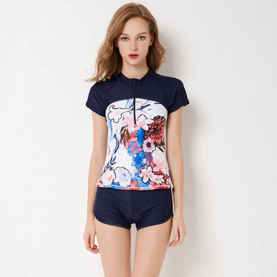 2019 Plus Size Women's Two-Piece Swimwear Set