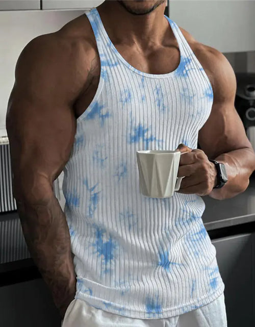 Load image into Gallery viewer, Men&#39;s Fitness Sleeveless Gym Vest Tank Top

