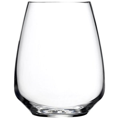 Luigi Bormioli Atelier Stemless Riesling Wine Glass 14-Ounce Set of 6