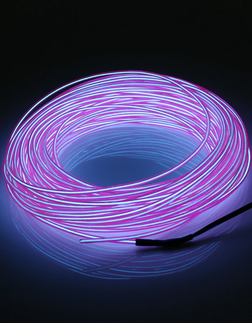 Load image into Gallery viewer, Neon LED Light Glow EL Wire String Strip Rope Tube Decor Car Party + Controller
