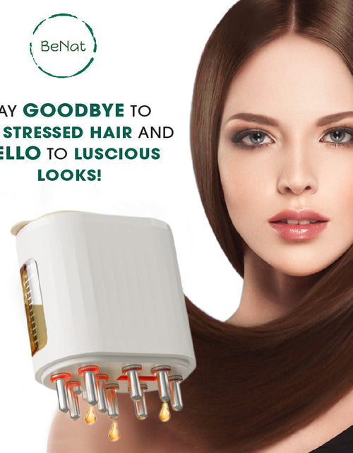 Cargar imagen en el visor de la galería, Electric Oil Applicator and Vibration Scalp Massager 2 in 1.
