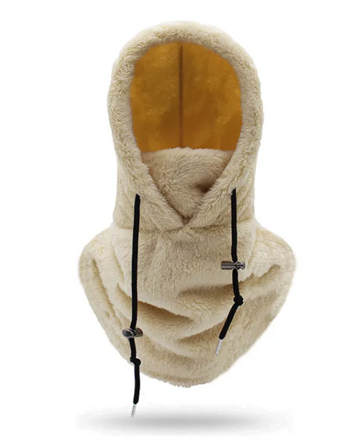 Cargar imagen en el visor de la galería, Gorro y bufanda cortavientos para exteriores de invierno
