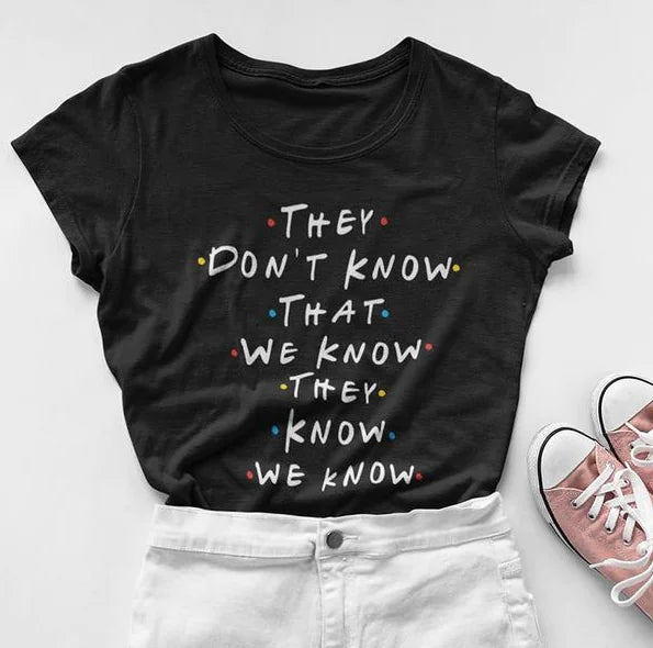 Letter T-Shirt, Short Sleeve Tee