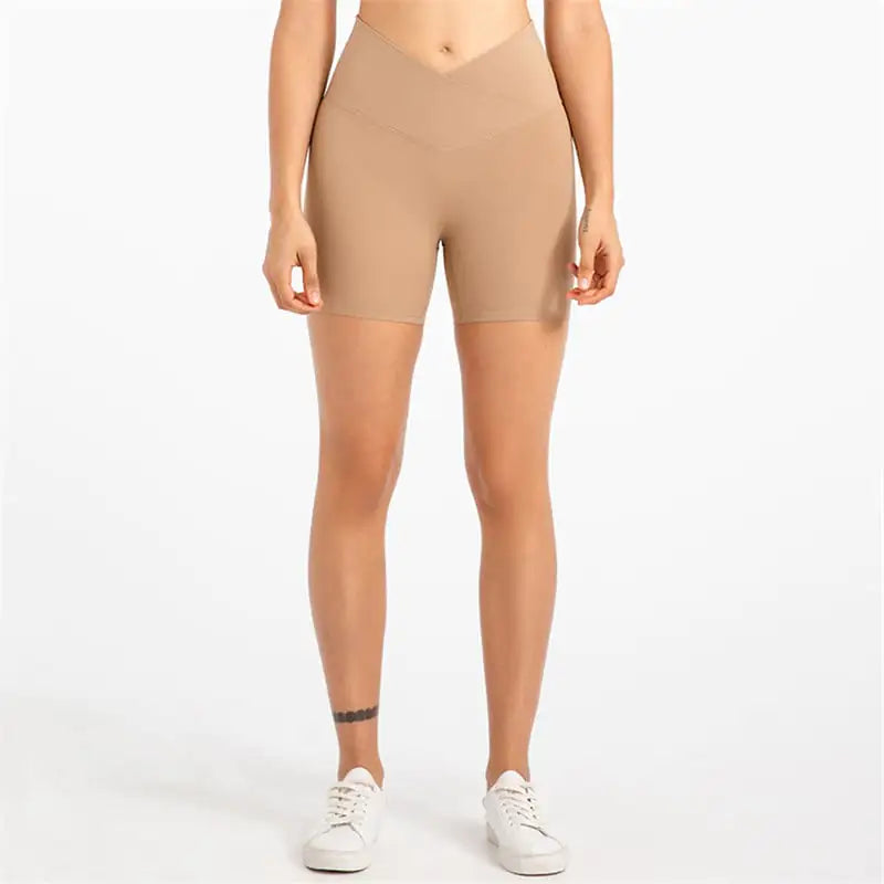 New Women's Yoga Running Tight Shorts