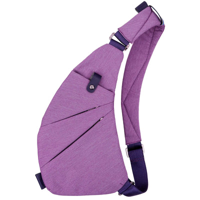 MRang Sling Crossbody Bag Travel Anti Theft Safe Bag for Men Women Waterproof
