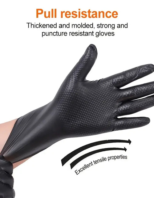 Load image into Gallery viewer, Diamond Pattern Nitrile Gloves
