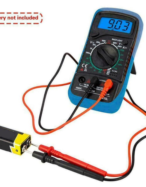Load image into Gallery viewer, Digital Multimeter AC DC Voltmeter Ammeter Ohmmeter Volt Tester Meter XL830L USA
