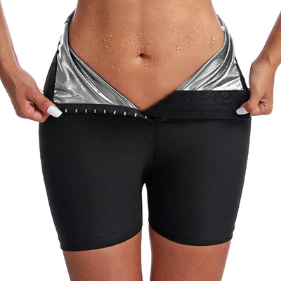 Vigorix Sauna Sweat Shaping Shorts，Womens sauna shortsThigh & Waist Trainer Shorts Sauna Sweat Shapewear Shorts