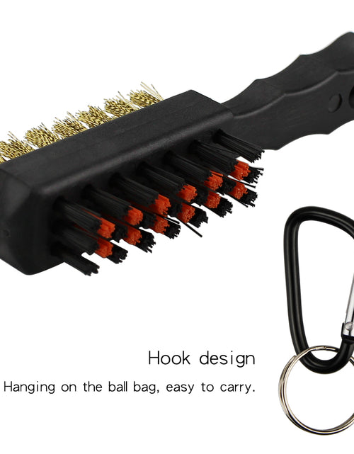 Load image into Gallery viewer, Dual-Sided Golf Club Brush

