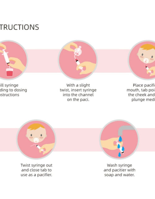 Load image into Gallery viewer, Choke-Proof Baby Medicine Syringe
