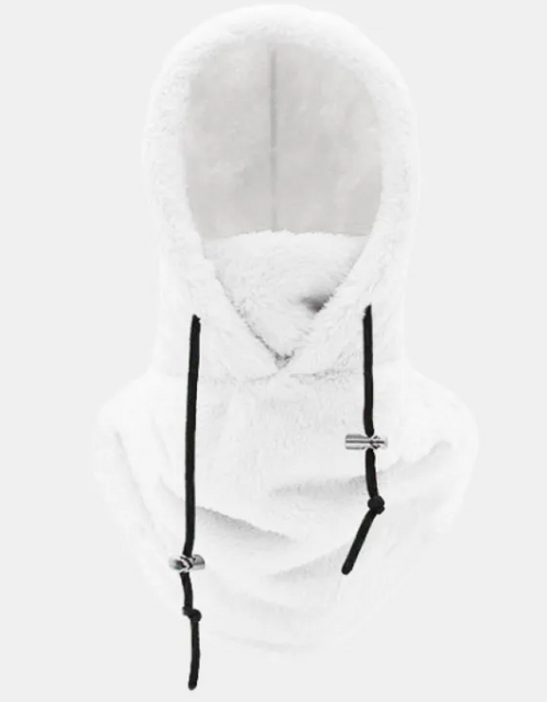 Cargar imagen en el visor de la galería, Gorro y bufanda cortavientos para exteriores de invierno
