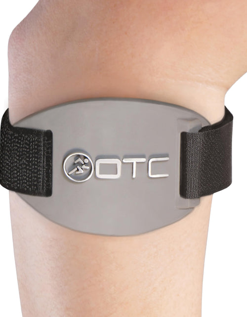 Load image into Gallery viewer, OTC Forearm Compression Strap for Tennis Elbow Golfers Elbow Recovery Graphite Color Adjustable/Universal
