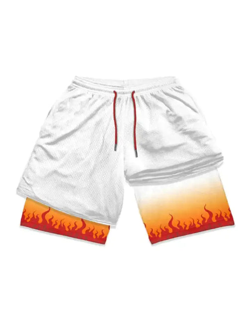 Load image into Gallery viewer, Anime Berserk 2-in-1 Men&#39;s Gym Shorts with 3D Print
