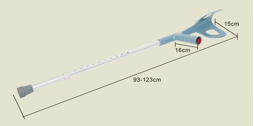 Load image into Gallery viewer, Portable Aluminum Underarm Crutches for Recovery
