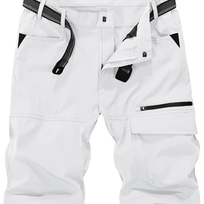 EKLENTSON Cargo Shorts for Men Waterproof Ripstop Work Shorts with Multi Pockets Camping Hiking Shorts for Men
