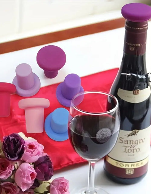 Load image into Gallery viewer, Silicone Wine Bottle Stopper - Single Piece
