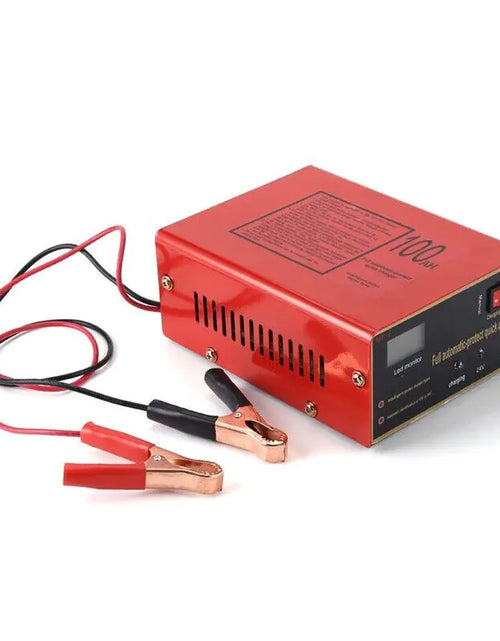 Cargar imagen en el visor de la galería, Cargador de batería sin mantenimiento 12V/24V 10A 140W de salida para coche eléctrico Pro
