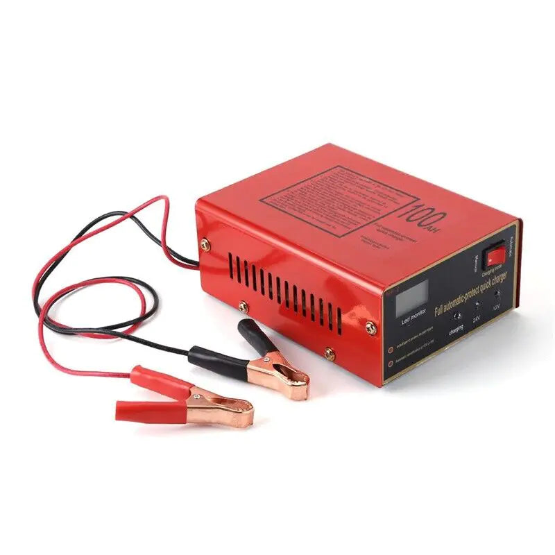 Cargador de batería sin mantenimiento 12V/24V 10A 140W de salida para coche eléctrico Pro