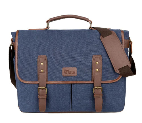Load image into Gallery viewer, Canvas Portable Messenger Bag for Men
