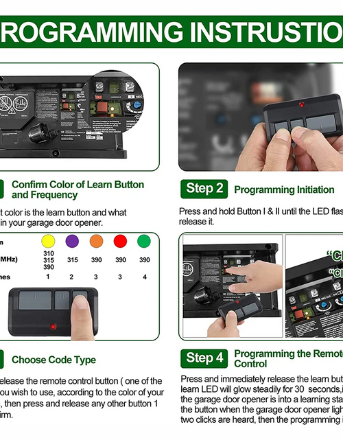 Load image into Gallery viewer, 2 For Chamberlain LiftMaster Garage Door Opener Remote 893LM 953EV-P2 Learn
