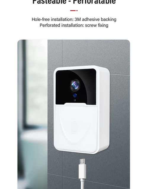 Load image into Gallery viewer, Wireless Security WiFi Smart Doorbell Intercom Video Camera Bell Chime Door Ring
