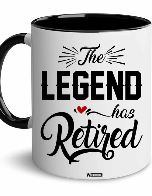 Load image into Gallery viewer, WHIDOBE Retirement Gifts Retirement Mug Retired Mug The Legend Has Retired Mug for Women Men Dad Mom Retired Calendar Mug Coworkers Office Family Idea Her Mothers Fathers Day Birthday Christmas
