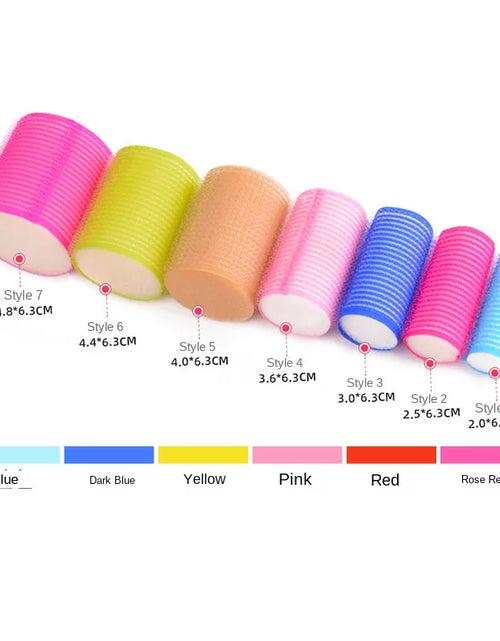 Load image into Gallery viewer, Self-Adhesive No-Heat Hair Curlers
