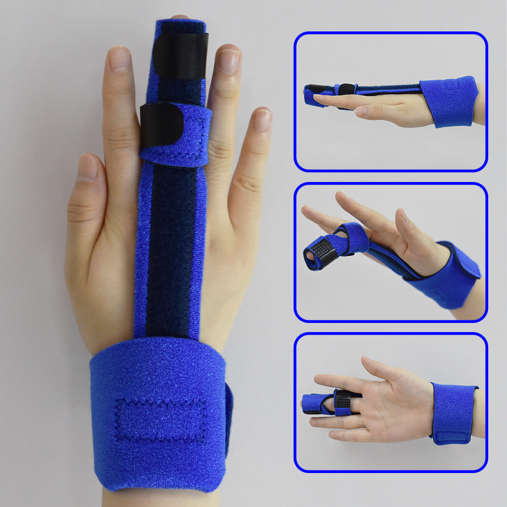 Finger Orthosis with Stabilization Splint for Recovery