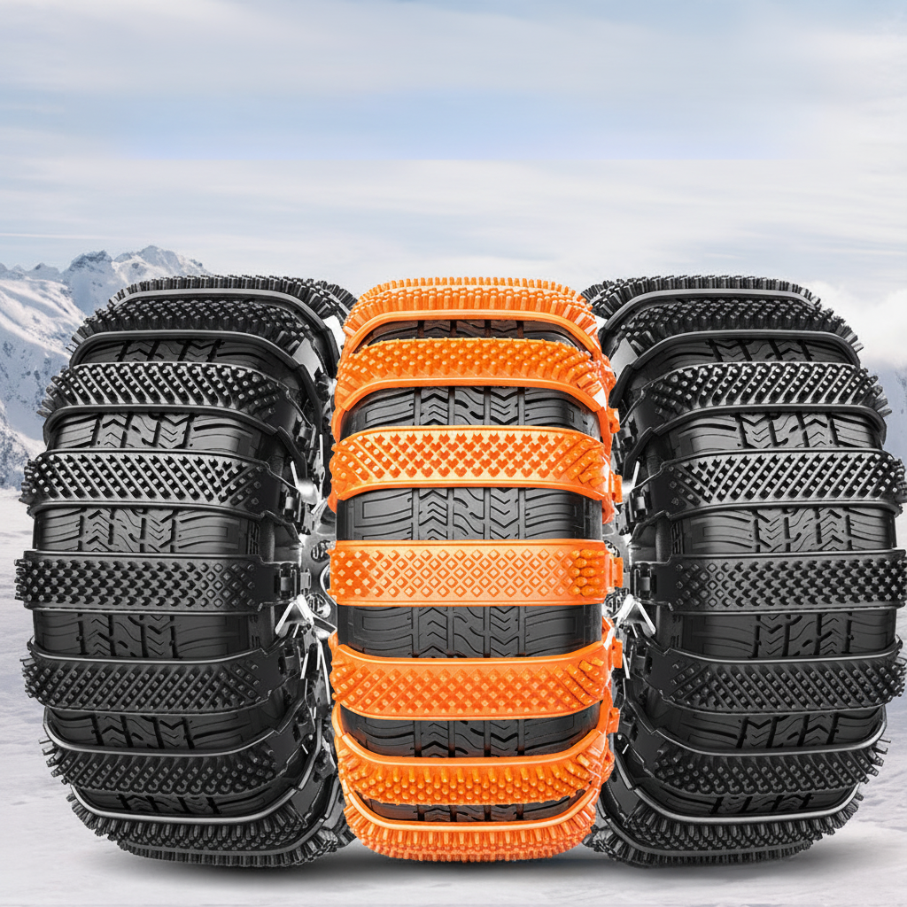 Thick Anti-Skid Tire Chains