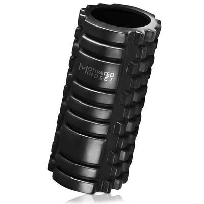 Motivated Mindset Hollow Core Foam Roller for Deep Tissue Massage | Fitness Roller Myofascial Trigger Point Release | Exercise Recovery | Great Tool for Pre & Post Workout Kids & Adults (12.7" X 5.3")