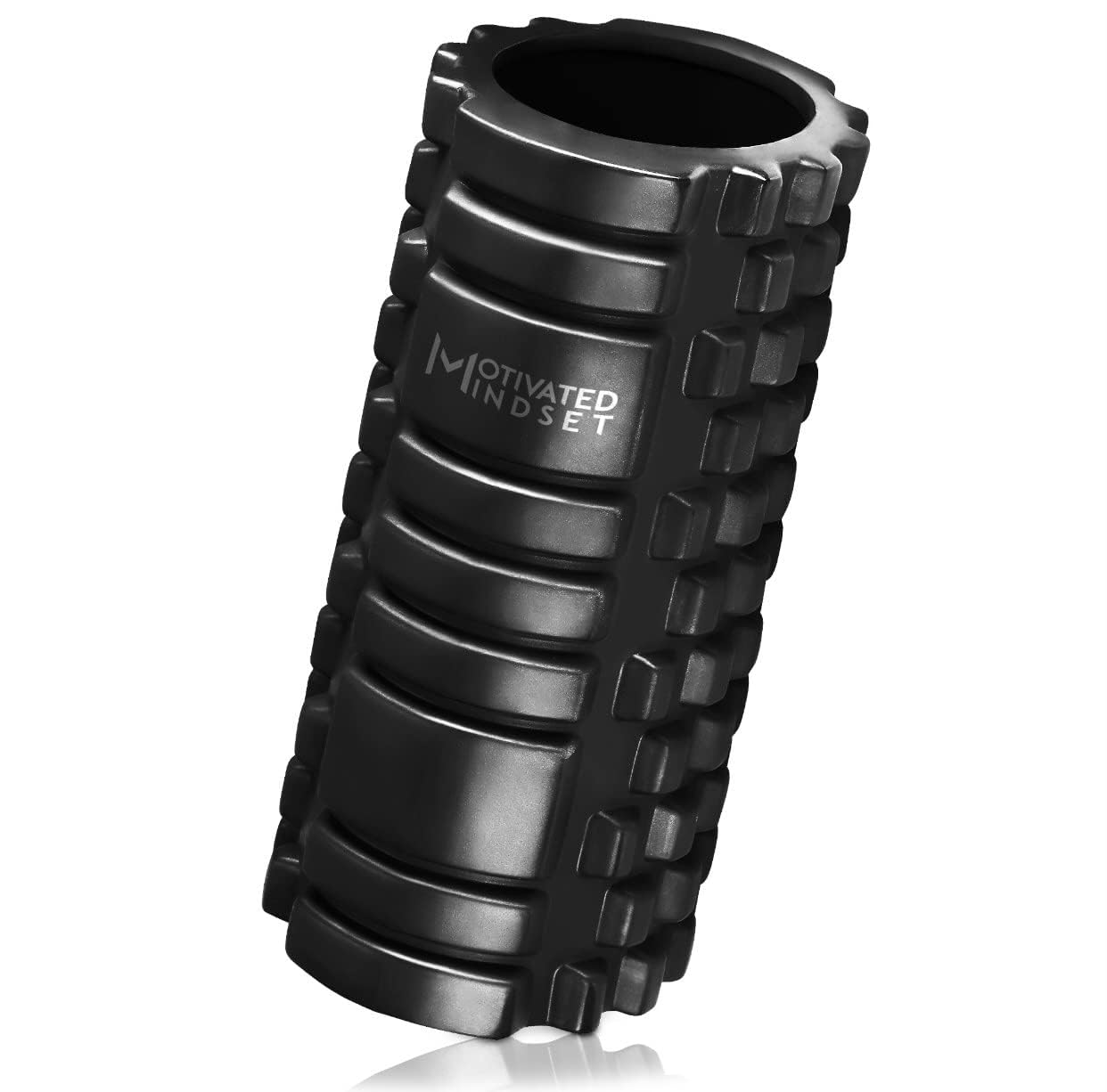 Motivated Mindset Hollow Core Foam Roller for Deep Tissue Massage | Fitness Roller Myofascial Trigger Point Release | Exercise Recovery | Great Tool for Pre & Post Workout Kids & Adults (12.7" X 5.3")