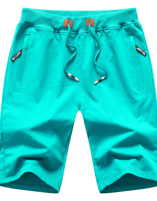 Charger l'image dans la visionneuse de galerie, MO GOOD Comfort Fit Workout Shorts in Mint Green
