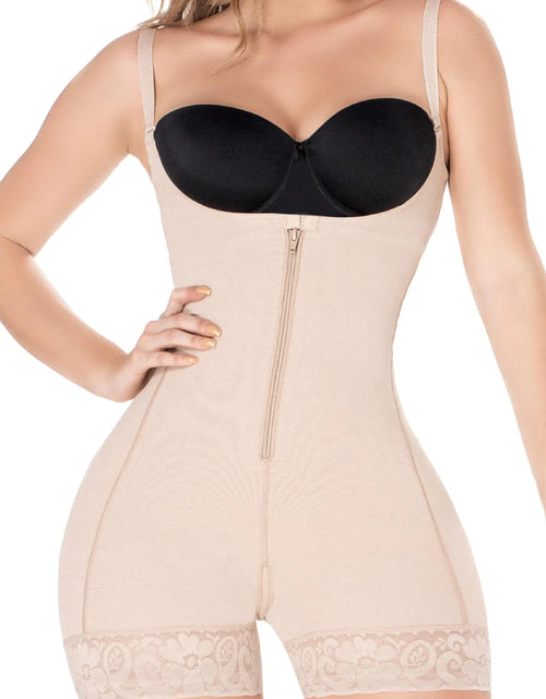 Load image into Gallery viewer, DIANE &amp; GEORDI 2396 Fajas Colombianas Pospartum Tummy Control Body Shapers Shapewear for Women Girdle Beige XS
