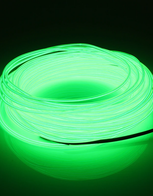 Load image into Gallery viewer, Neon LED Light Glow EL Wire String Strip Rope Tube Decor Car Party + Controller
