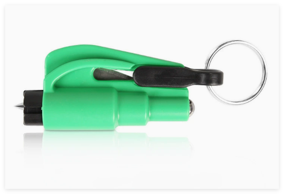 Mini Car Window Breaker Keychain