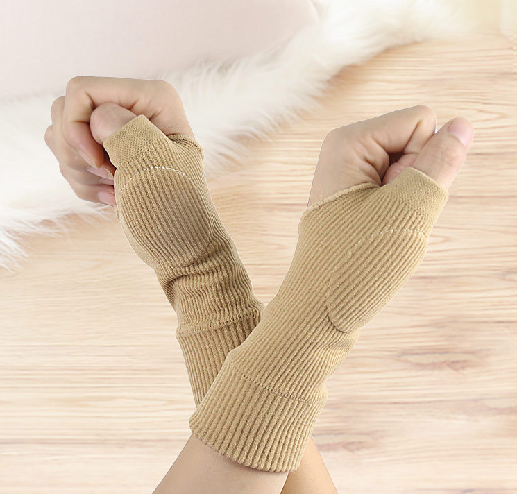 Black Wrist Support Gloves for Training and Recovery