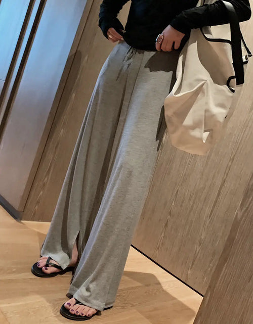 Load image into Gallery viewer, Split Hem Modal Lounge Pants (Long Pants)
