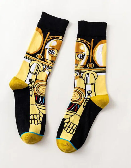 Load image into Gallery viewer, Star Wars Themed Socks, Long Socks
