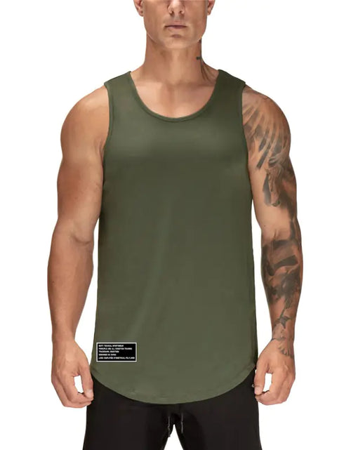 Load image into Gallery viewer, Breathable Polyester Men&#39;s Gym Exercise Vest
